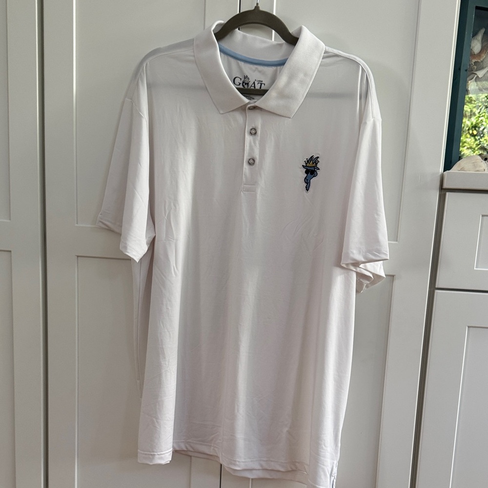 Gant Men's White Polo Shirt with Embroidered Logo